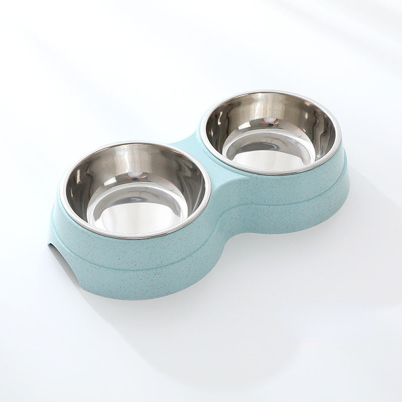 Stainless Steel Double Pet Bowl